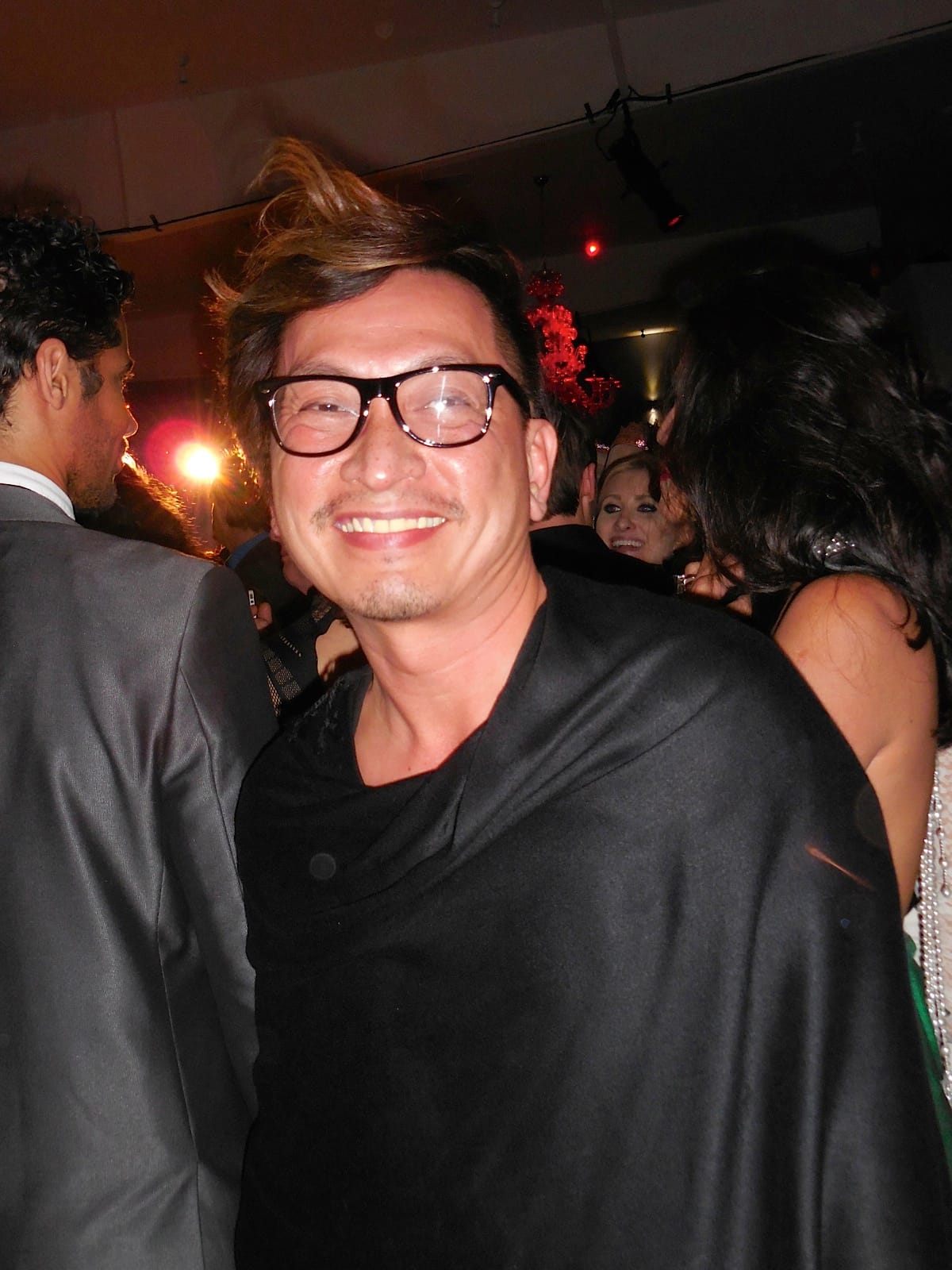 Designer Calvin Hiep smiles for the camera.