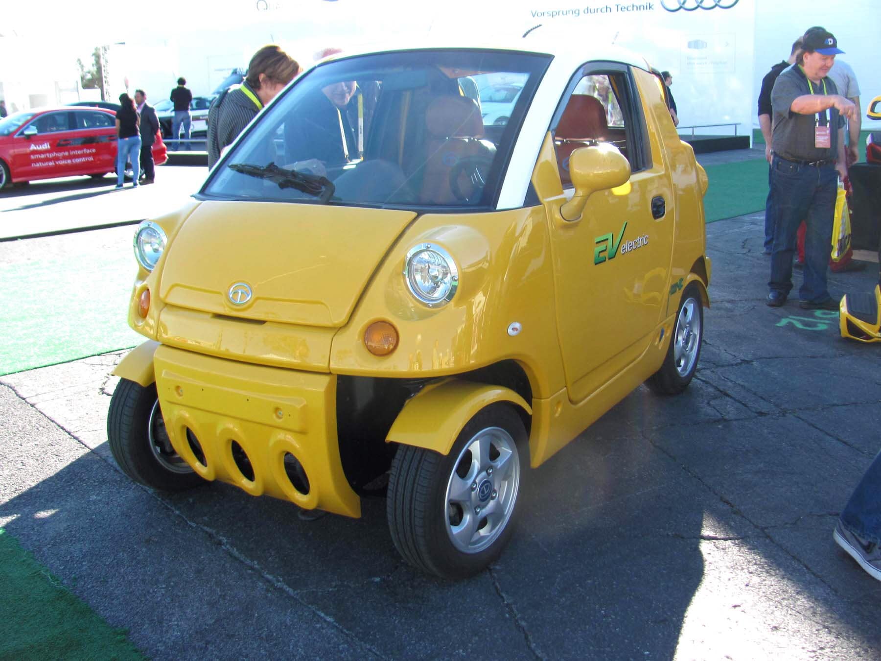 A new smart car at CES 2015
