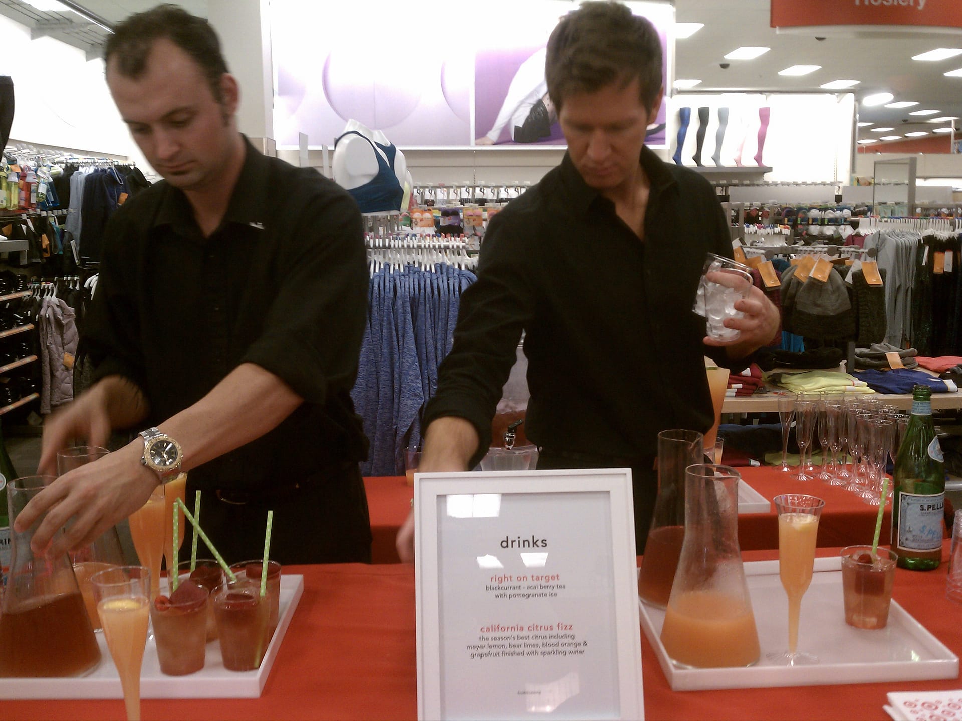Mixologists make great fruity drinks for the style 'til ya drop crowd.