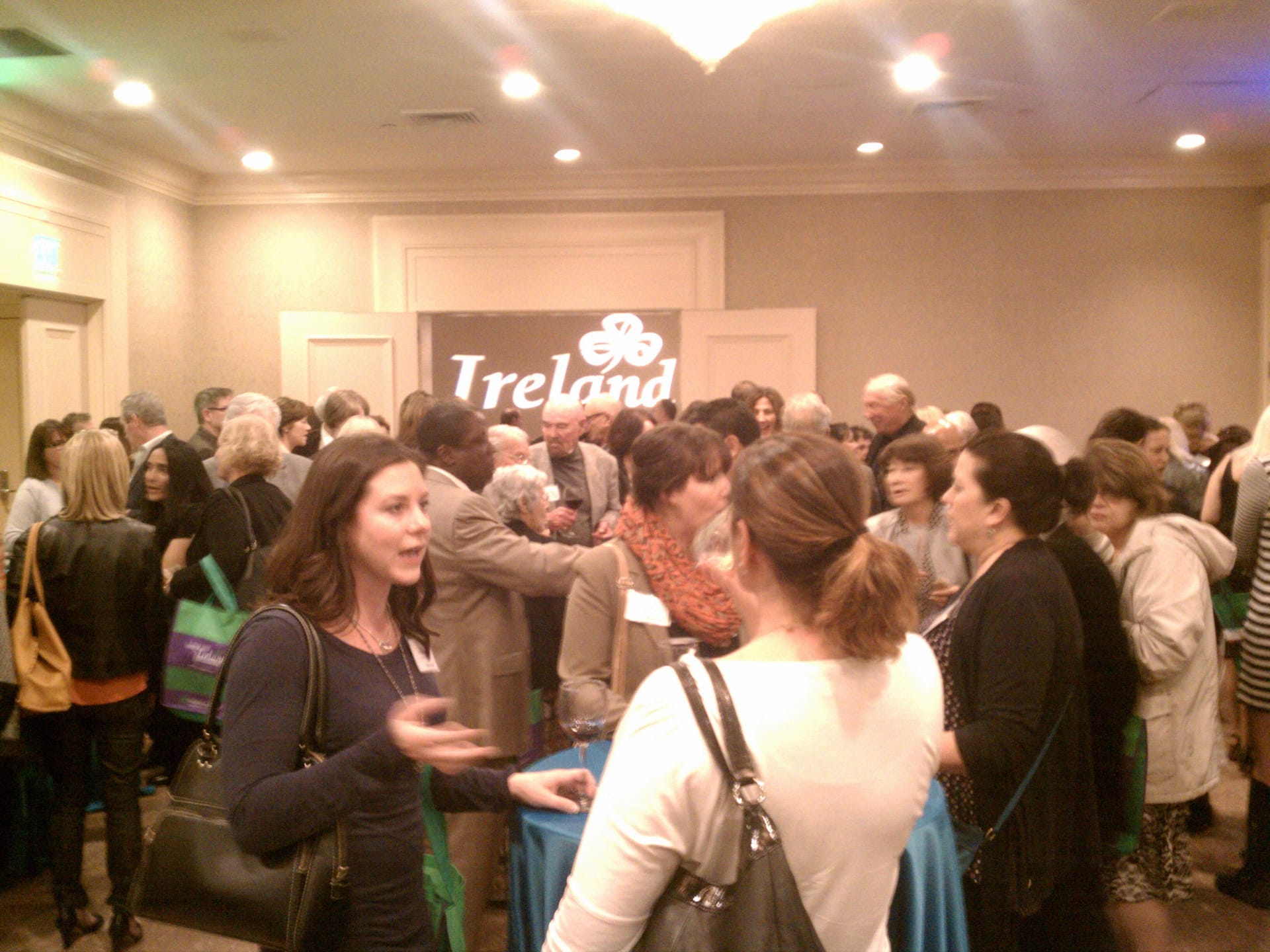 "Ireland 90210"...Atmosphere shot of the Beverly Hilton event. Photo by Vida Ghaffari