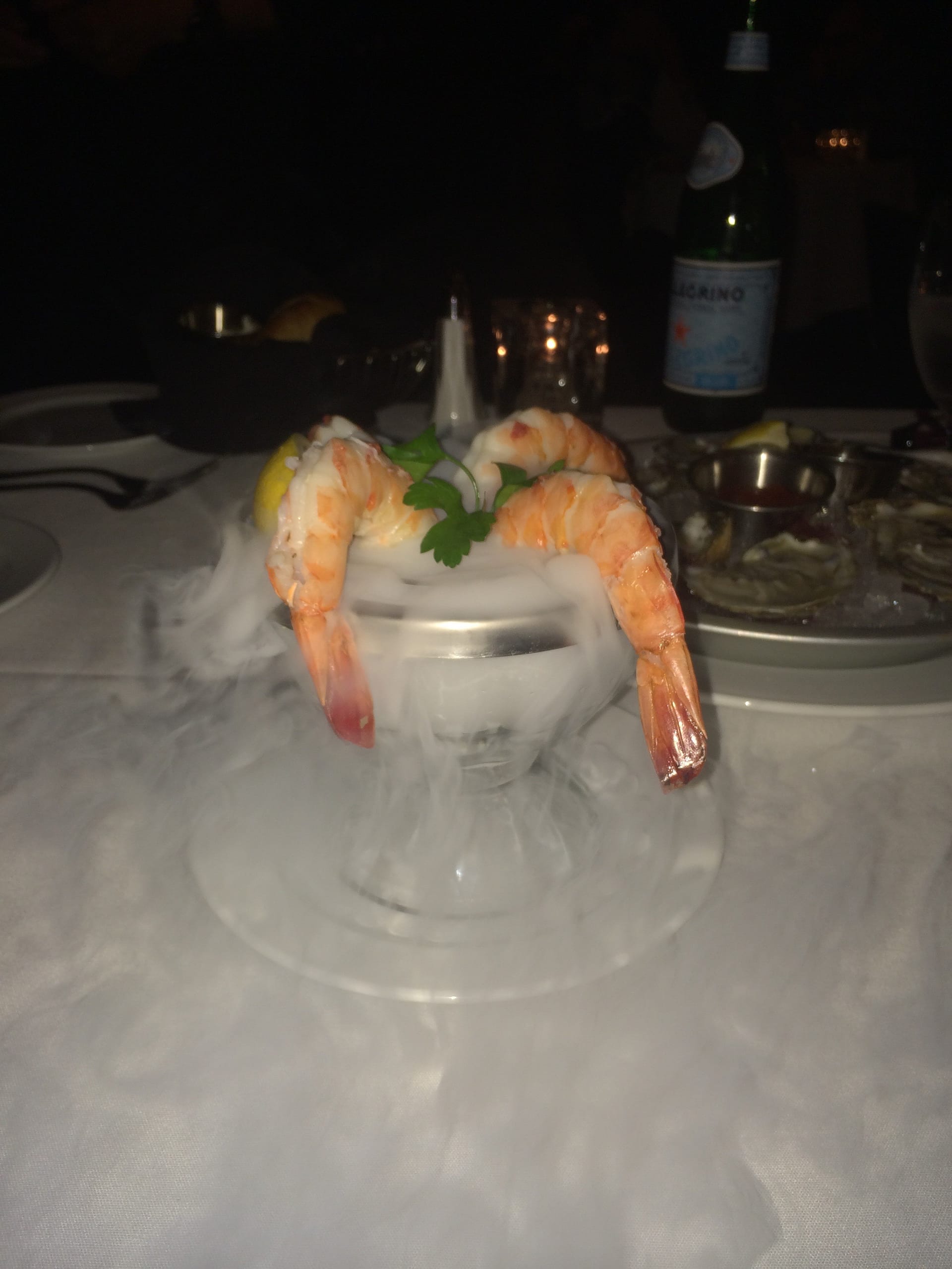 The shrimp cocktail at Ocean Prime