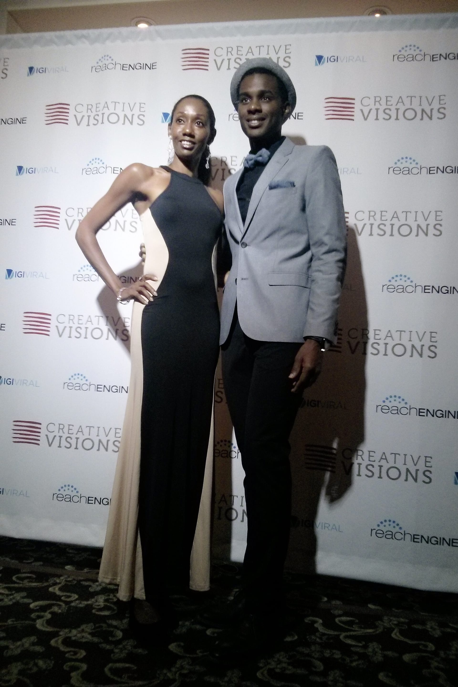 Vanichi Magazine's Creative Vision...COO of Vanichi Joy Moeller-Donnell with Jordan Anthony Swain, Editor-in-Chief of Vanichi.