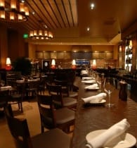 The Blue Stove restaurant in Santa Monica.