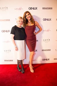 Sparkle and shine...Renowned jewelry designer Margot McKinney, who was also an event sponsor with Heather McDonald. Her fine jewelry was worn by Dita Von Teese and Heather. Photo courtesy of Olga Lacoste