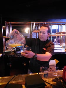 Omar Ixta of Slim Chillers makes the perfect margarita. Photo courtesy of Vida G.