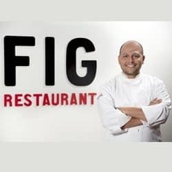 Chef Yousef Ghalini at FIG in Santa Monica, California