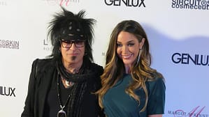 Rock and roll...Nikki Sixx and his stunning wife, Courtney Bingham-Smith. Photo courtesy of Dustin Brown/The Experience