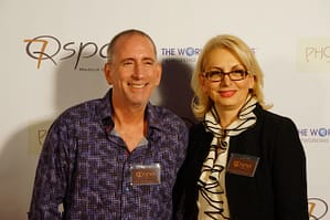 Co-owners of 7Q Spa, Dr. Richard Montell and RN Lilia Serobian. Photo courtesy of Dustin Brown/The Experience