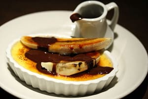 Creme Brûlée at Blue Stove.