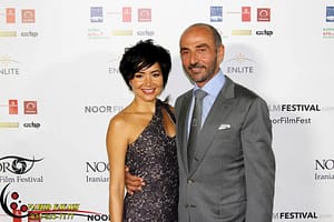 Acclaimed actor Shaun Toub with his wife Lorena. Photo courtesy of Vahid Fayazi of Hafteh Bazaar