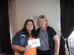 Patricia Viera, co-founder of Eye Candy with her mom Linda Gross