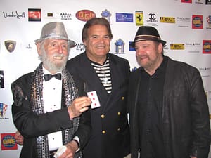 Guests on the red carpet at the EllieB block party in Beverly Hills