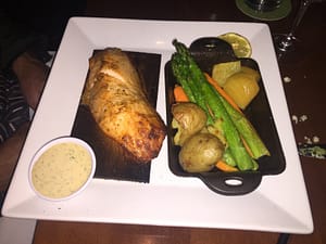 The Salmon at Seasons 52 is a signature dish