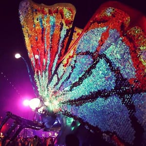 Coachella music lovers, love the art installations too. Pictured here is the Caterpillar created by Los Angles based, Poetic Kinetics. http://poetickinetics.com.