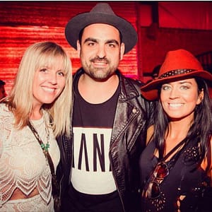 Midnight Garden Party hosted by Nylon brings out many industry professionals including Melbourne's Nana Judy founder Glenn Coleman.