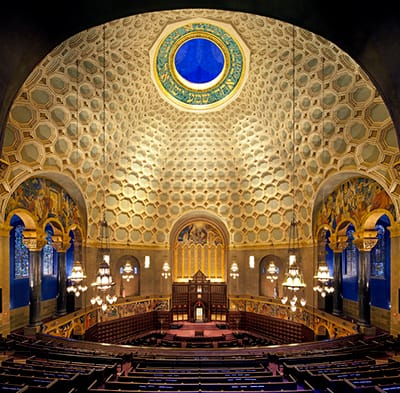 Wilshire Blvd. Temple / Photography by Tom Bonner. Job ID 5959