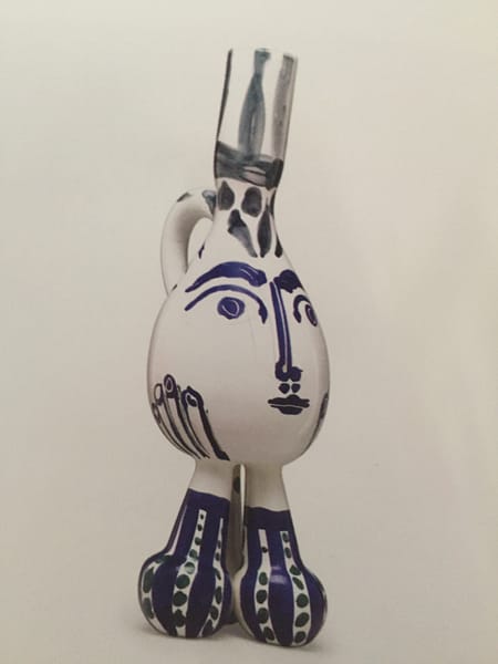 "Tripod" by Pablo Picasso was one of the fine art pieces provided by Masterworks Fine Art Gallery. Photo courtesy the Experience Magazine