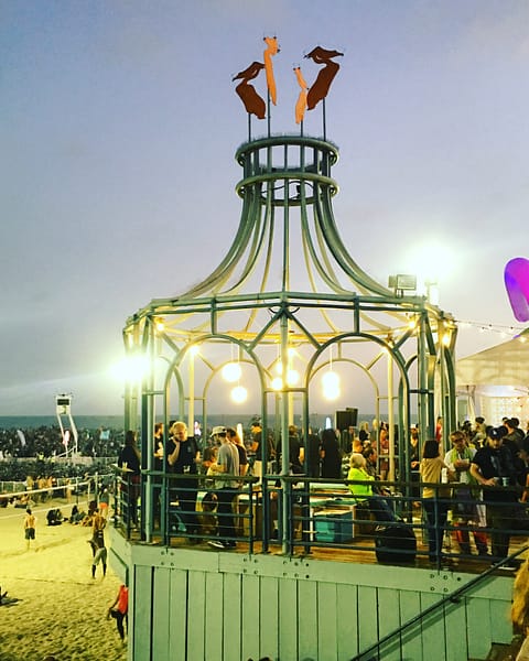 The "must have" ticket for Thursday night in Los Angeles is at the Santa Monica Pier Twilight Concert Series