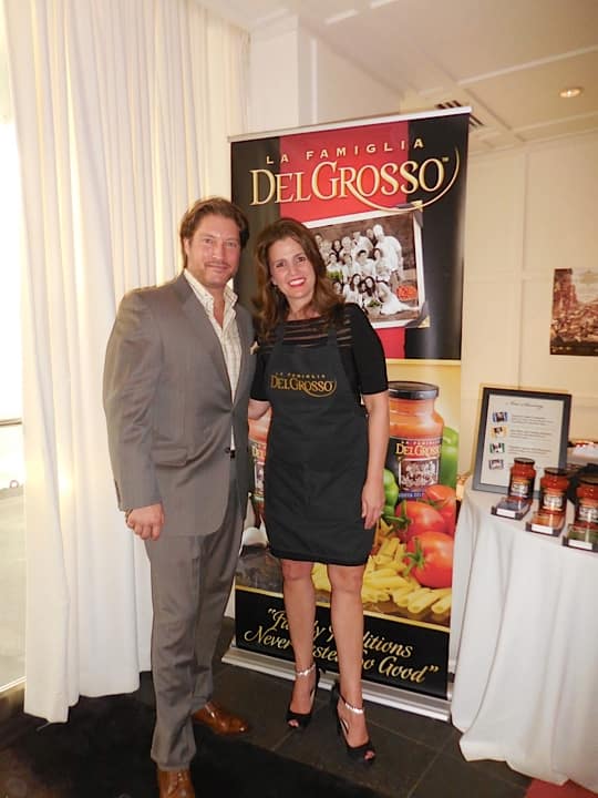Actor Sean Kanan with Sherry DelGrosso