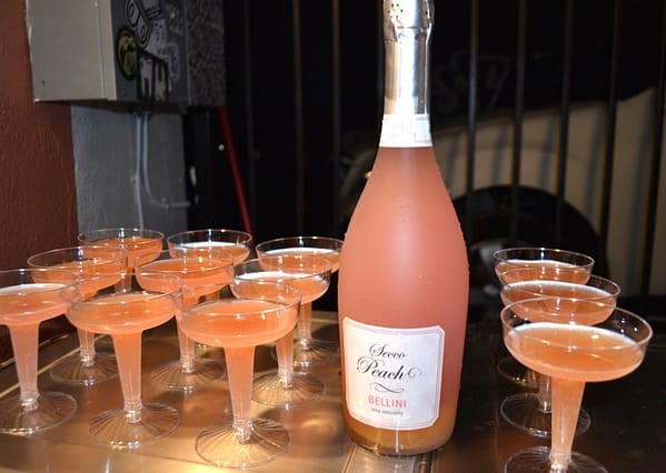 Secco Peach Bellinis