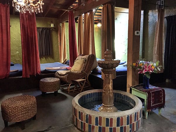 Inside - fountain