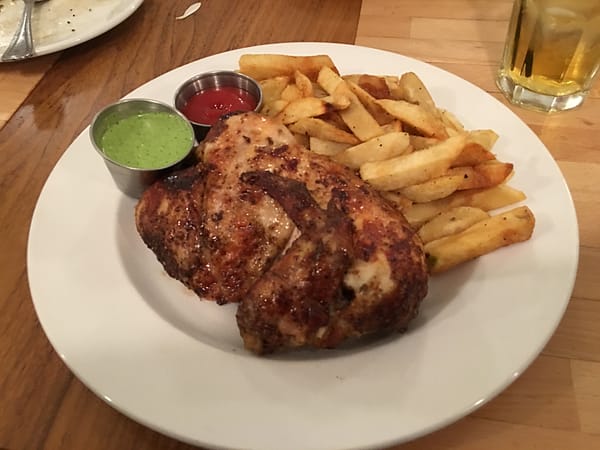 The house special rotisserie chicken, from the DineLA menu, did not disappoint