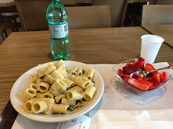 My first vegetarian meal in Rome was the begging of a culinary tour that was out of this world