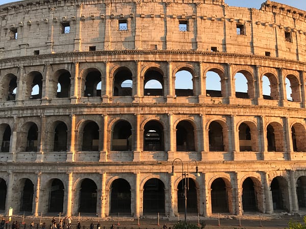 The Colosseum in Rome, Italy. Photo courtesy Dustin Brown