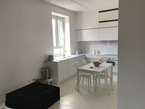 The dining room in my Air bnb