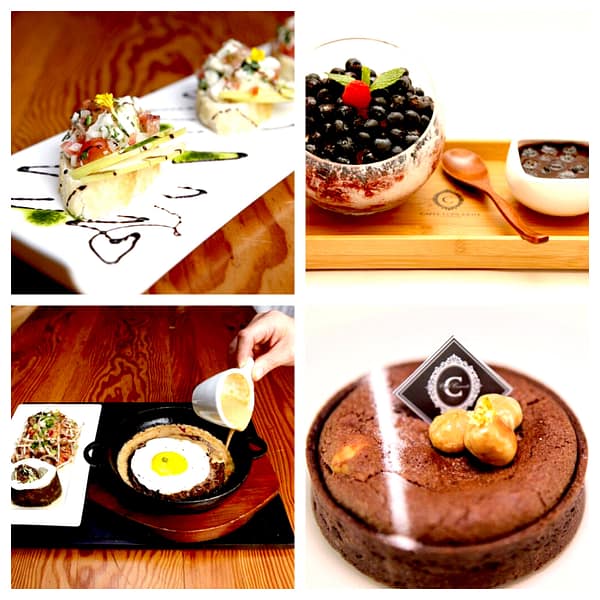 Elegant presentation at Caffe Concerto