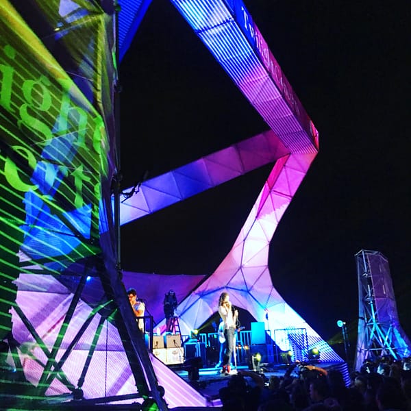 BORNS at the Santa Monica Pier for the Twilight Concert Series on Thursday, July 14, 2016