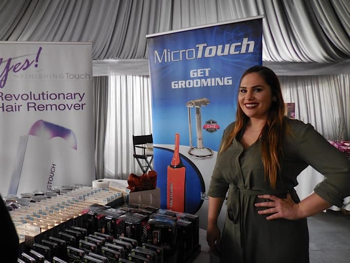 Megan of Yes! by Finishing Touch, Microtouch, and Skinner Metallics and Temporary Tattoos
