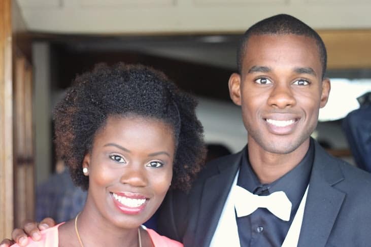Makeup artist and hair stylist extraordinaire Bioanca Robinson and Jordan Swain, Editor-in-Chief of Vanichi Magazine